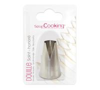 Mnixy Portalampada Saint Honoré, Acciaio Inossidabile, Argento, 14 x 10.8 x 3.2 cm