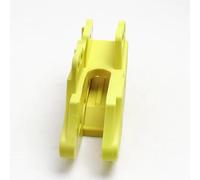 MNKBODG Guida Catena Moto Compatibile con Yamaha per YZ 125 per YZ 250 2005-2024 per YZ 250F 2003-2024 per YZ 250FX 2019-2024 Protezione Guida Catena per Moto(Yellow)