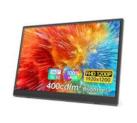 MNN Monitor portatile 14" FHD 1920 * 1200P USB C HDMI ultra sottile IPS Travel Display w/Smart Cover & altoparlanti, HDR Plug&Play, monitor esterno per computer portatile, telefono, Mac (luminosità
