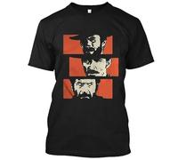 mno7h7v NWT The Good The Bad And The Ugly Logo Men's Black T-Shirt Size L