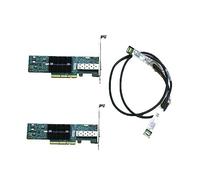 MNPA19-XTR - Kit di rete Mellanox ConnectX-2 da 10 GB, scheda NIC ad alta velocità, 1 m, SFP + cavo Mellanox ConnectX-2