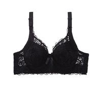 MNRIUOCII BH Damen mit BüGel GroßE BrüSte Starker Halt Sexy Spitze Geraffter Verstellbare TräGer BrustköRbchen UnterwäSche Tank Top Sport Push up