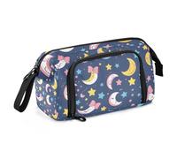 Mnsruu Astuccio di grande capacità, un astuccio Kawaii Sailor Moon, portapenne per scuola, università, ufficio, organizer per adolescenti, adulti e studenti, Una luna marinaio kawaii, Taglia unica,