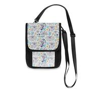 Mnsruu Carino Baby Koala portafoglio da viaggio porta passaporto porta carte di credito gadget borsa unisex Crossbody portafoglio viaggio collo portafoglio con tracolla regolabile, #01, Taglia unica,