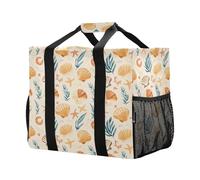 Mnsruu Conchiglie (134) borse della spesa riutilizzabili borse della spesa borse da cucina borsa da viaggio borsa tote lavabile borsa da spiaggia, Conchiglie(134), Taglia unica