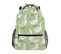 Mnsruu Goose Duck - Zaino per bambini, zaino per la scuola, per ragazzi e ragazze, casual, borsa per libri per campus, viaggi e sport