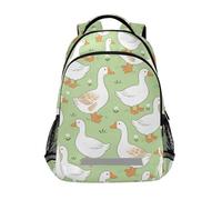 Mnsruu Goose Duck - Zaino per la scuola elementare, per studenti e ragazzi
