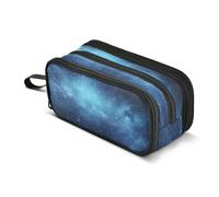 Mnsruu Magic Cloud Starry Sky - Astuccio grande con 3 scomparti, per la scuola, per ragazzi e ragazze, Multicolore, Taglia unica, Organizer per borse