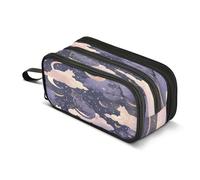 Mnsruu Magic Clound - Astuccio grande con 3 scomparti, per la scuola, per ragazzi e ragazze, Multicolore, Taglia unica, Organizer per borse