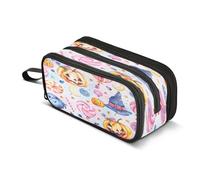 Mnsruu Magic Hat Candy - Astuccio grande con 3 scomparti, per la scuola, per ragazzi e ragazze, Multicolore, Taglia unica, Organizer per borse