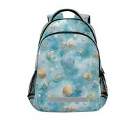 Mnsruu Nice Shells - Zaino da scuola per ragazzi e ragazze, per scuola elementare