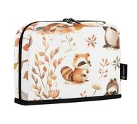 Mnsruu Orso Volpe Raccoon Scoiattolo Anatra In Piedi Astuccio Portapenne Grande Capacità per Ragazzi Ragazze Astuccio Multistrato Portapenne Portapenne Organizer per Scuola Ufficio Lavoro