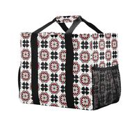 Mnsruu Roma - Borsa per la spesa, riutilizzabile, stile vintage, da viaggio, lavabile, da spiaggia