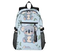 Mnsruu Zaini per la scuola della famiglia Koala per adolescenti, zaino universitario per ragazzi e ragazze, zaino casual alla moda per scuola superiore, zaino per laptop da 18,5 pollici