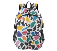 Mnsruu Zaino scolastico con scomparto per computer portatile, grande borsa per la scuola per ragazze e ragazzi, zaino da viaggio 17,5 per scuola, casual, università, lavoro