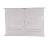 Mnueeop Router Wifi Senza Scatole di Immagazzinaggio Scatola di Legno Cavo di Potere più Supporto di Appeso a Parete Presa di Corrente Scaffale di Stoccaggio S