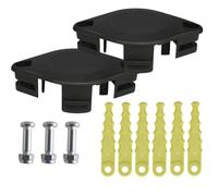 MNUHGYHD Coltelli for decespugliatore con Doppie Lame for Karcher 2.444-022.0 for Batteria LTR for Tosaerba da 18 V e 36 Lama for tagliaerba