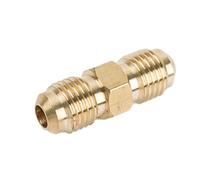 MNUHGYHD Connettore for Tubo del Gas da 3 Pezzi, Raccordo a Doppio nipplo Sinistro da 1/4", Gas propano, Filettatura Sinistra da 14 Pollici, Accessori for elettrodomestici