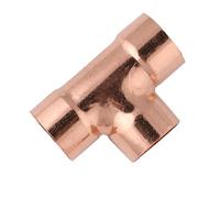 MNUPL 1 PC 1/4 "3/8" 1/2 "5/8" 3/4 "1" Pollici 6,35-54mm Gomito Dritto a Forma di YUP 3 4 Vie Corss estremità in Rame Raccordo for Tubo di Alimentazione condizionatore d'Aria(Tee,6.35mm 1l4 inch)