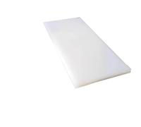 MNUPL 1 Piastra in plastica, Piastre in Nylon, Foglio estruso PA6, Materiale ingegneristico da 3 mm, 5 mm, 6 mm, 8 mm, 10 mm, 12 mm, 15 mm, 20 mm, 25 mm, 30 mm, 35 mm, 40 mm, 50 mm(15x100x100mm 1pc)