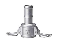 MNUPL 1 pz 1/2 "3/4" 1 "1-1/4" 1-1/2 "2" SS304 in Acciaio Inox Homebrew Camlock Adattatore di Montaggio Barb Camlock disconnessione Rapida(C Type,3/4")