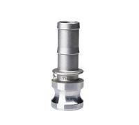 MNUPL 1 pz 1/2 "3/4" 1 "1-1/4" 1-1/2 "2" SS304 in Acciaio Inox Homebrew Camlock Adattatore di Montaggio Barb Camlock disconnessione Rapida(E Type,3/4")