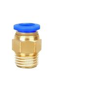 MNUPL 10/50 pezzi Raccordo pneumatico Connettore aria PC 4 mm 6 mm 8 mm 10 mm 12 mm Filettatura 1/8" 1/4" 3/8" 1/2" Raccordi for tubi flessibili Connettori rapidi for tubi(PC8-02,100 PCS)
