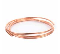 MNUPL 1M 99,9% tubo di rame morbido bobina di rame THK0.5-1.5mm OD2-12mm tubo aria condizionata rame rosso for aria condizionata conservante(3M,4x1mm)