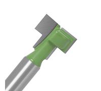 MNUPL 1pc 1/4 di pollice 6mm codolo T Slot Router Bit bullone esagonale foro chiave buco della serratura lavorazione del legno fresa fresa(6.35X9.52)