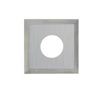 MNUPL 1pc 4-Edge Square Round Edge Lame 1pcs 2 "Face Radius Inserto elicoidale in carburo 15x15x2.5 R30 for la lavorazione del legno Tornio Fresa for tornitura