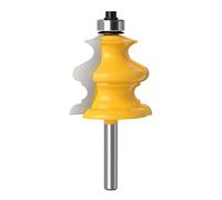 MNUPL 1PC 6mm 1/4 Shank Architectural Moulding Router Bit Line Knife Cutter for la lavorazione del legno for utensili for la lavorazione del legno(6.35mm shank)