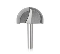 MNUPL 1PC 8mm Gambo Diametro Esterno 40mm Utensili CNC Punte a Naso Rotondo in Metallo Duro Naso Tondo Cove Core Box Router Bit Shaker Utensili da Taglio
