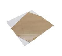 MNUPL 1pc Trasparente Foglio Acrilico Piatto Spessore 1mm 2mm 3mm 4mm 5mm 6mm 8mm 10mm 15mm 20mm(150X150mm 1pc,3mm)
