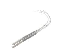 MNUPL 2 Pezzi 10 mm Diametro Tubo Elemento riscaldante Cartuccia 220 V Acciaio Inossidabile Elemento riscaldante Tubolare Elettrico Potenza 100/150/250 W(250W 10x100mm)