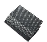 MNUPL 75 * 125mm 3k Lucido Opaco Twill Foglio di Fibra di Carbonio Semplice Piastra in Fibra di Carbonio Pannello in Fibra di Carbonio Spesso 0,5, 1, 1,5, 2, 3,(2.0mm Twill Glossy)