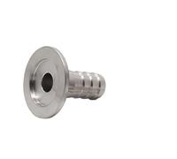 MNUPL KF16 KF25 KF40 KF50 X 6 8 10 13 16 20mm Spinato Tubo Coda Adattatore Vuoto Raccordo SS304 in Acciaio Inox 1 pz(KF50-50mm)