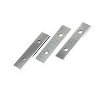 MNUPL Lame da Taglio con Inserto in Metallo Duro 60 × 12 × 1,5 mm for la Lavorazione del Legno Raschietto for pialla a Spirale for scanalatura 10 Pezzi