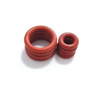 MNUPL O-Ring in Silicone Alimentare Resistente al Calore CS 6 mm VMQ Guarnizione in Gomma Rossa O-Ring Spessore 6 mm Diametro Esterno 16,5-400 mm(OD 30x6mm (2pcs))