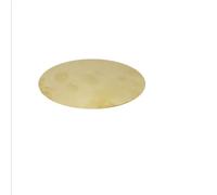 MNUPL Piastra Rotonda in lamiera di Ottone con Disco Solido(Thickness 2mm 1pc,Diameter 10mm)