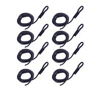 MNUvxzaewf Linea di ormeggio Marina for parabordi da 6 mm*1,5 m, Linea Intrecciata Doppia for Accessori for Barche Yacht(8pcs)