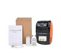 MNUvxzaewf Mini stampante portatile Bluetooth for di fatture mobile for piccole imprese 58 mm ricevute wireless(Orange Printer)