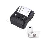 MNUvxzaewf Stampante Logos Mini stampante portatile 58 mm 2 pollici wireless compatibile con Bluetooth for ricevute fattura bolletta