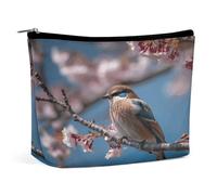 MNVTSKOP A Little Bird - Trousse da viaggio di grande capacità, alla moda, portatile, da donna