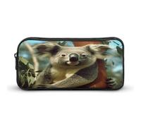 MNVTSKOP Astuccio portamatite grande capacità orso koala astuccio ufficio matita borsa per uomo donna organizzatore scrivania