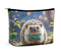 MNVTSKOP Bella borsa cosmetica riccio grande capacità viaggio trucco borsa alla moda portatile borsa da toilette per le donne