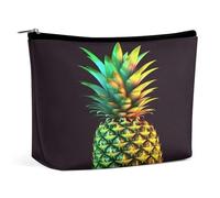 MNVTSKOP Borsa cosmetica ananas borsa da viaggio di grande capacità borsa da toilette portatile alla moda per le donne