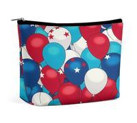MNVTSKOP Borsa cosmetica con motivo a palloncino Borsa da viaggio di grande capacità Borsa da toilette portatile alla moda per le donne