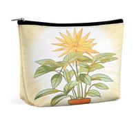 MNVTSKOP Borsa cosmetica di grande capacità della borsa cosmetica della borsa di trucco di viaggio della borsa di trucco portatile di tendenza per le