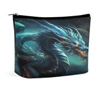 MNVTSKOP Borsa cosmetica Drago Borsa da viaggio di grande capacità Borsa da toilette portatile alla moda per le donne