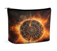 MNVTSKOP Borsa cosmetica per freccette Borsa da viaggio di grande capacità Borsa da toilette portatile alla moda per le donne